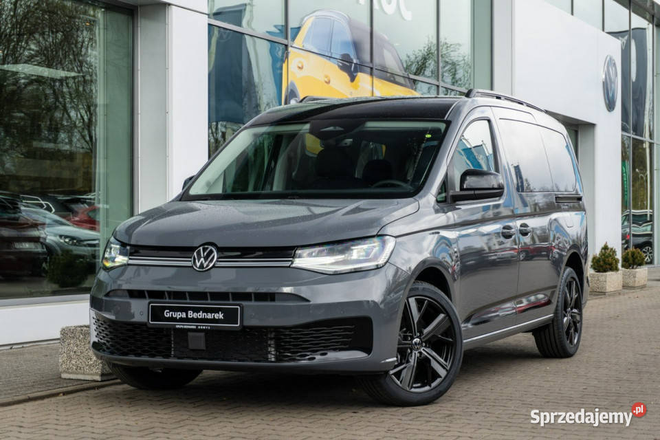 Volkswagen Caddy Maxi Edition 20 TDI 122 DSG wspomaganie kierownicy Łódź