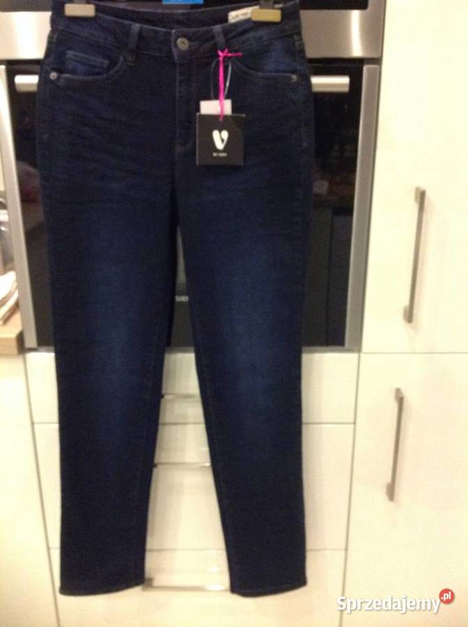 Spodnie Jeans Granatowe Damskie V BY VERY M Nowa Sól