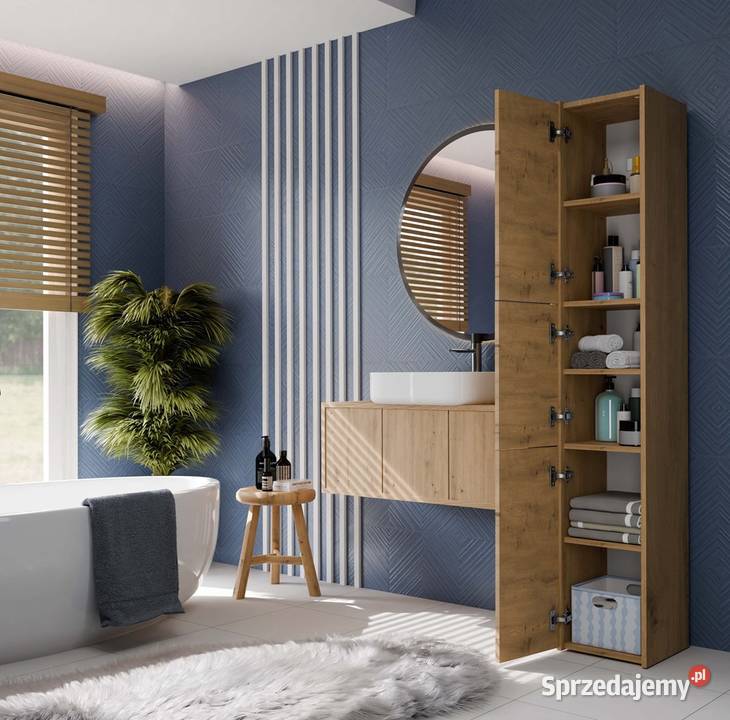 Słupek łazienkowy Sara S33 DĄB ARTISAN Łazienkowe sprzedam