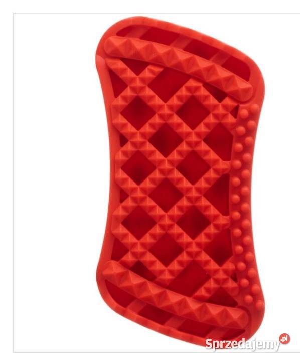 PetMe Firm Silicone Brush Red Szczotka Piaseczno