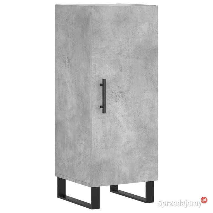 Szafka szarość betonu 345x34x90 materiał mazowieckie Warszawa