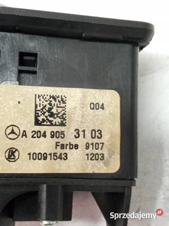 PRZEŁĄCZNIK ŚWIATEŁ A2049053103 MercedesBenz