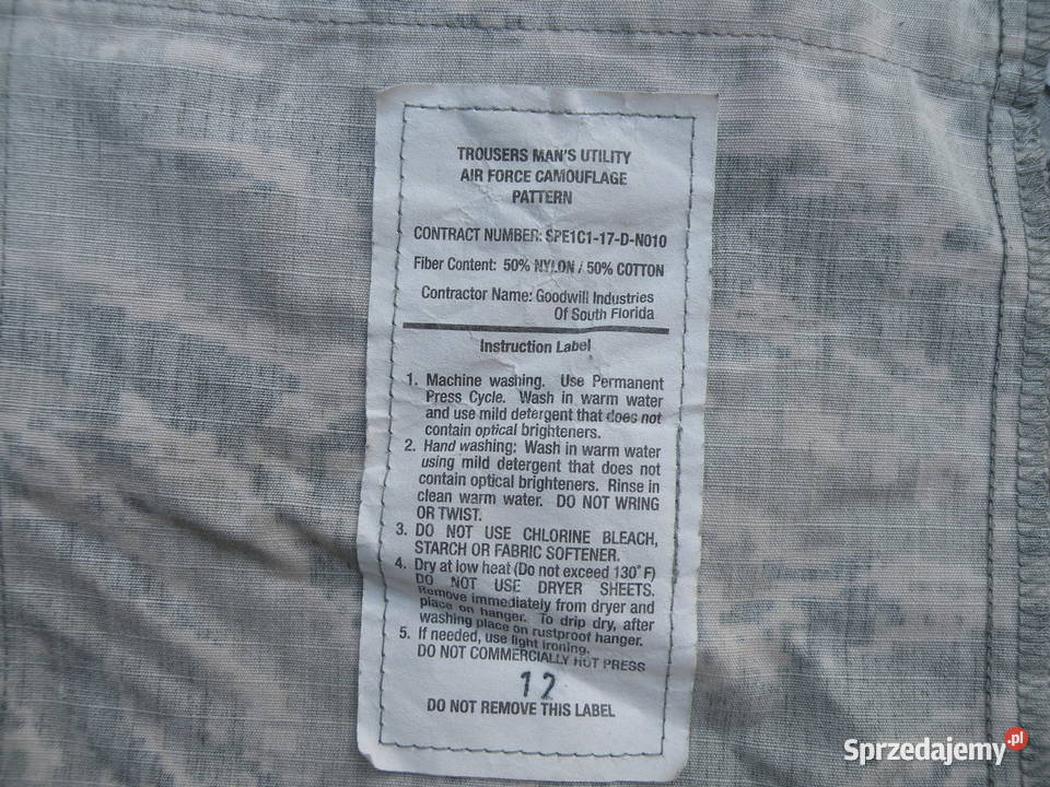 Spodnie ABU tiger stripes 30L ripstop Antyki, Sztuka, Kolekcje Wrocław