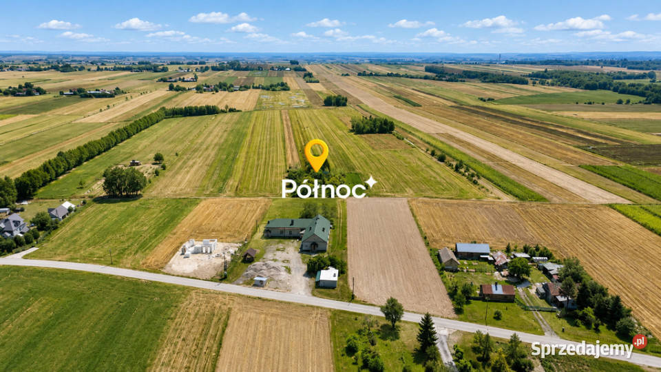 Siedlisko 9 ar 16 Zamościa woda i prąd Wielącza-Kolonia