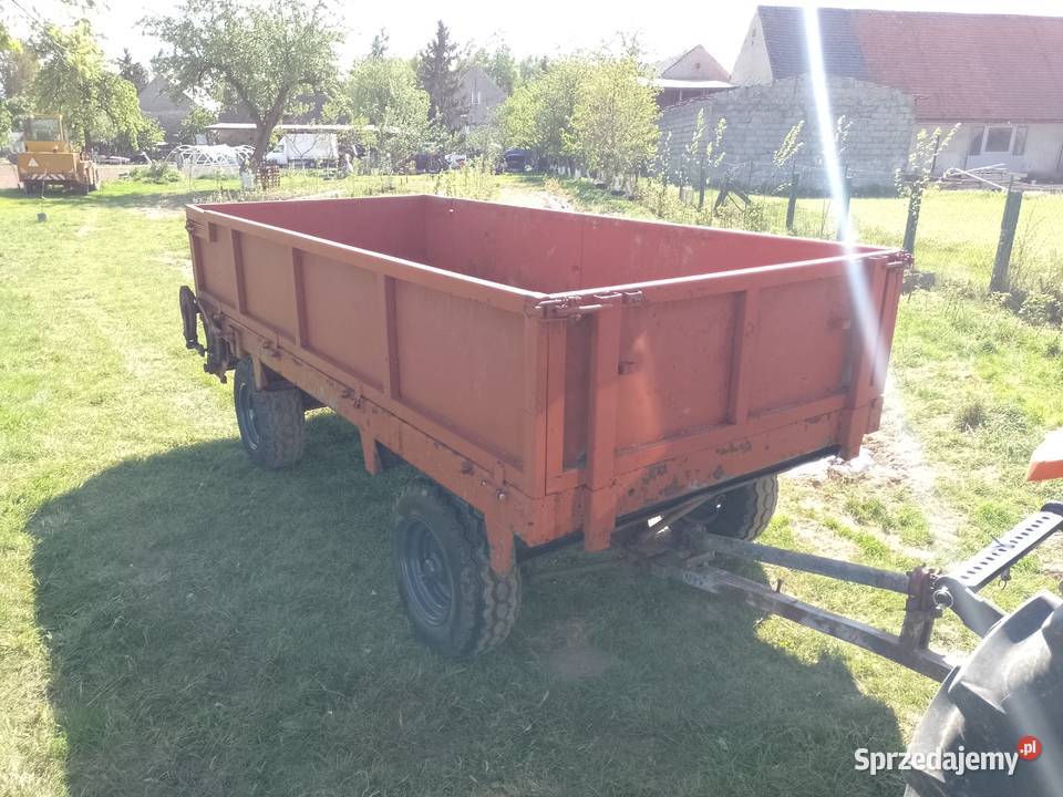 Przyczepa rolnicza rozrzutnik obornika Bolesławiec