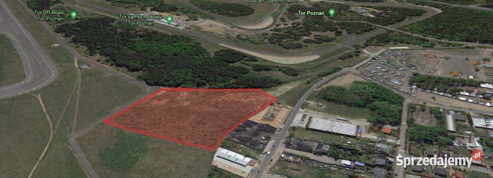 Sprzedam łącznie 2 działki zabudowa inwestycyjna handlowo-usługowa Poznań