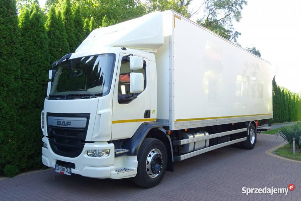 DAF LF 290 Euro 6 kontener 21p 459000 winda klimatyzacja mazowieckie Góra Kalwaria