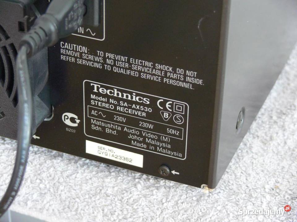 Amplituner Technics SAAX 530 sprawny 230 wat Jasło