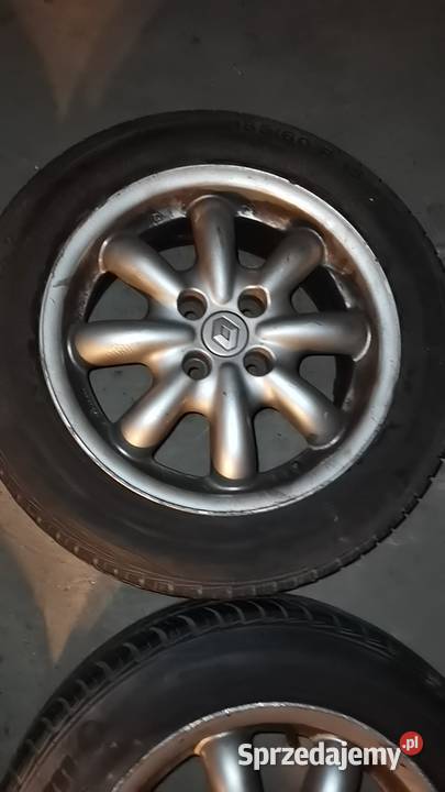 Renault intra alufe 15 4x100 Scenic megane clio aluminiowe Części samochodowe Stargard