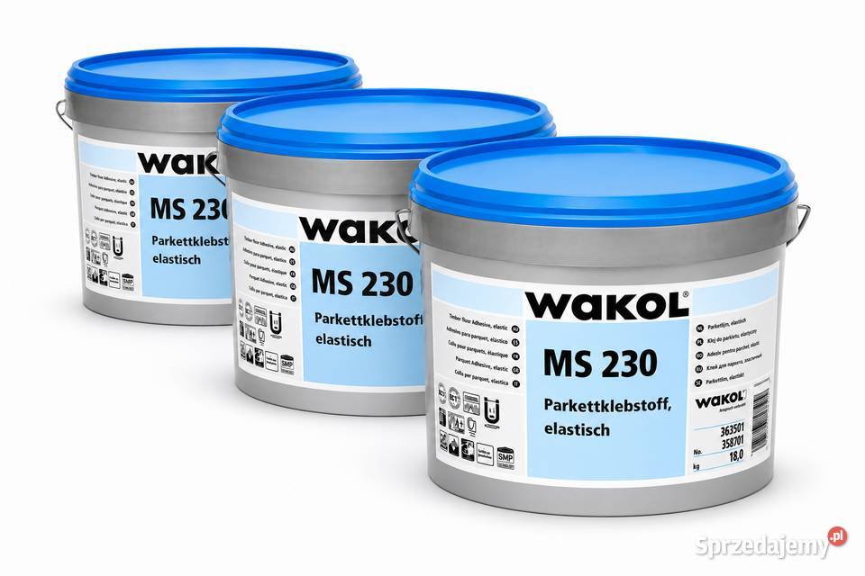 Klej jednoskładnikowy Wakol MS230 18 Łabuńki Pierwsze