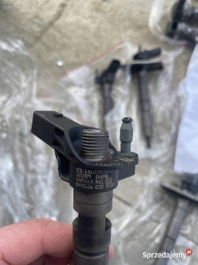 Wtryski 03L 130 277 listwa wtryskowa 03L 130 089 Ostrołęka