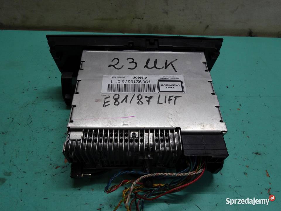 BMW E81 E87 LIFT 09r radio BUSINESS CD 9216275 osobowe Sprzęt audio fabryczny