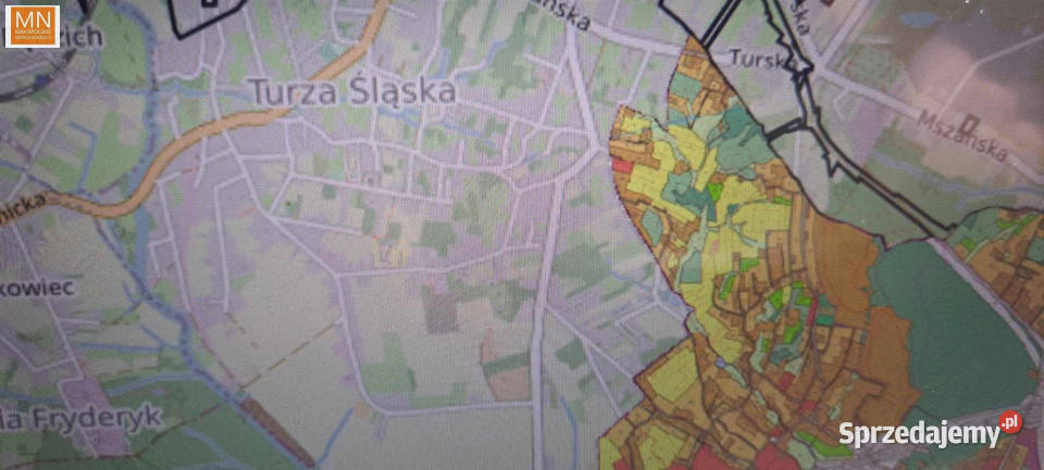 Ogłoszenie działka 43144m2 Turza Śląska