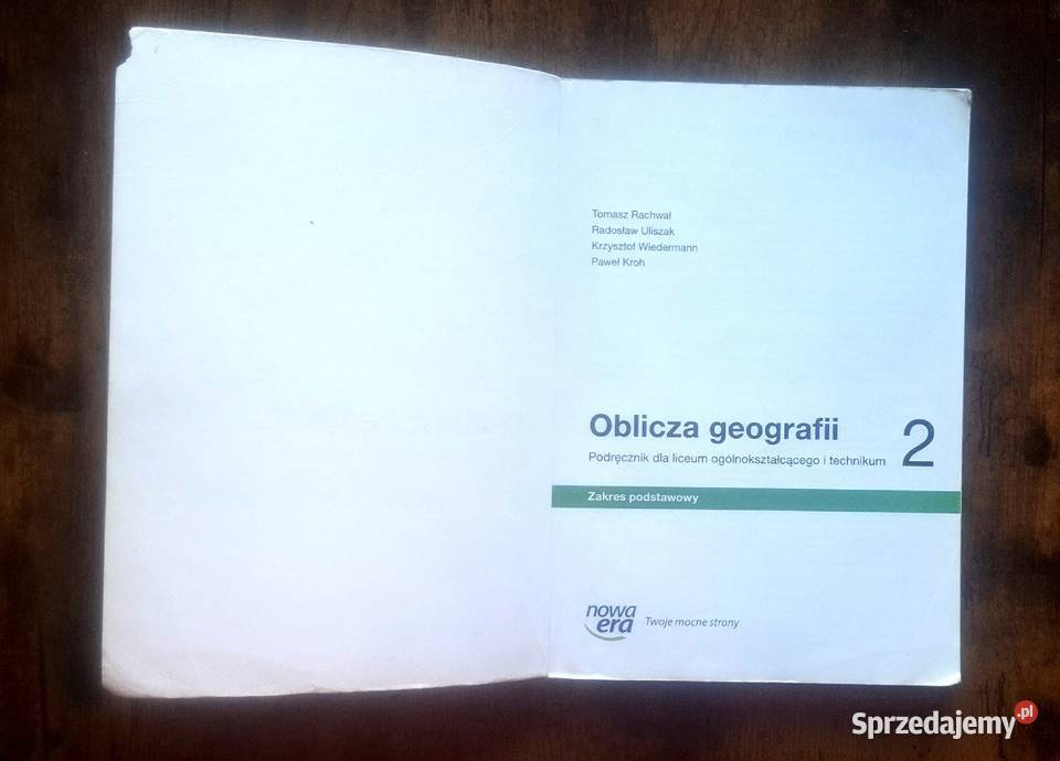 Podręcznik Oblicza geografii 2 Nowa Era Zakres Kultura i Rozrywka Drawsko