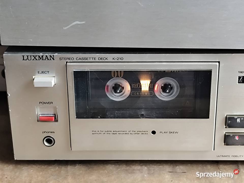 deck kasetowy Luxman K210 Grabowo sprzedam