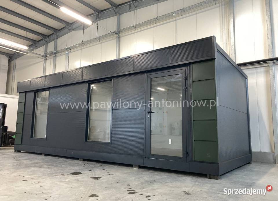 NOWY Pawilon Fryzjerski KONTENER Kosmetyczny 8x3 mazowieckie