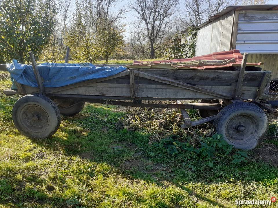 Sprzedam wóz konny z zaczepem do ciągnika świętokrzyskie Łoniów