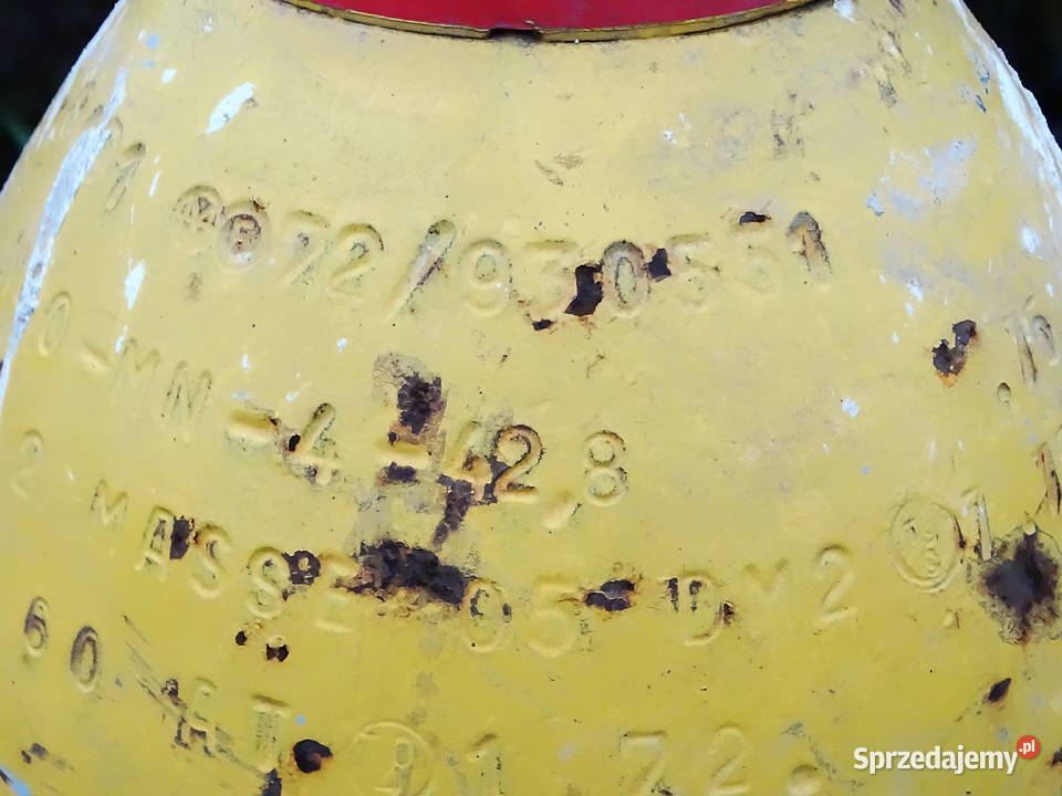 Butla stalowa na acetylen 40 litrów