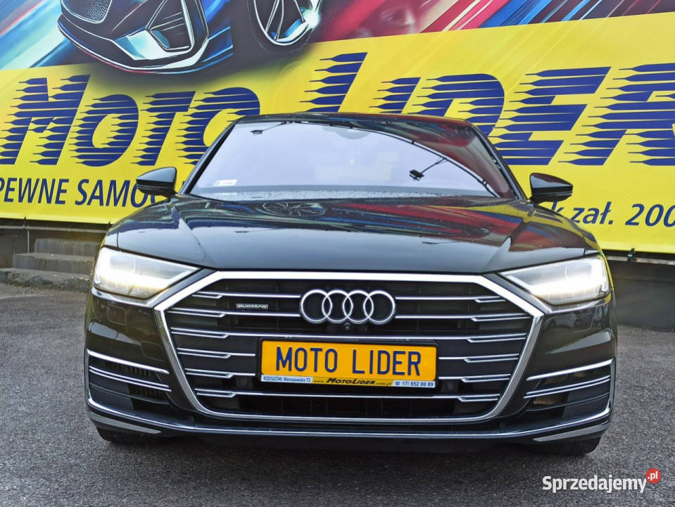 Audi A8 salon I właściciel serwis 23 VAT D5 2017 kamera cofania Rzeszów sprzedam