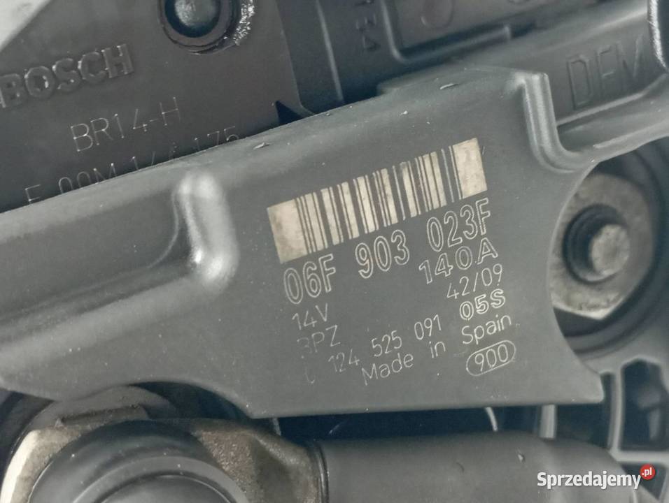 ALTERNATOR 06F903023F 19 TDI Skoda Octavia II
