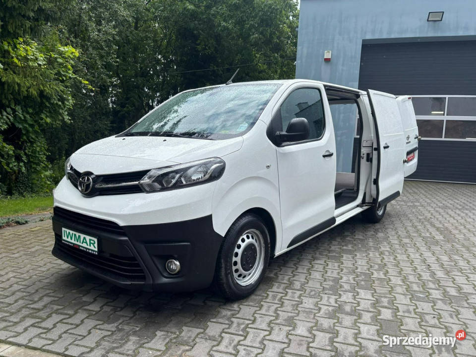 Toyota ProAce 202020 122 138 longKlimatyzacja komputer pokładowy Toyota kujawsko-pomorskie Złotniki Kujawskie