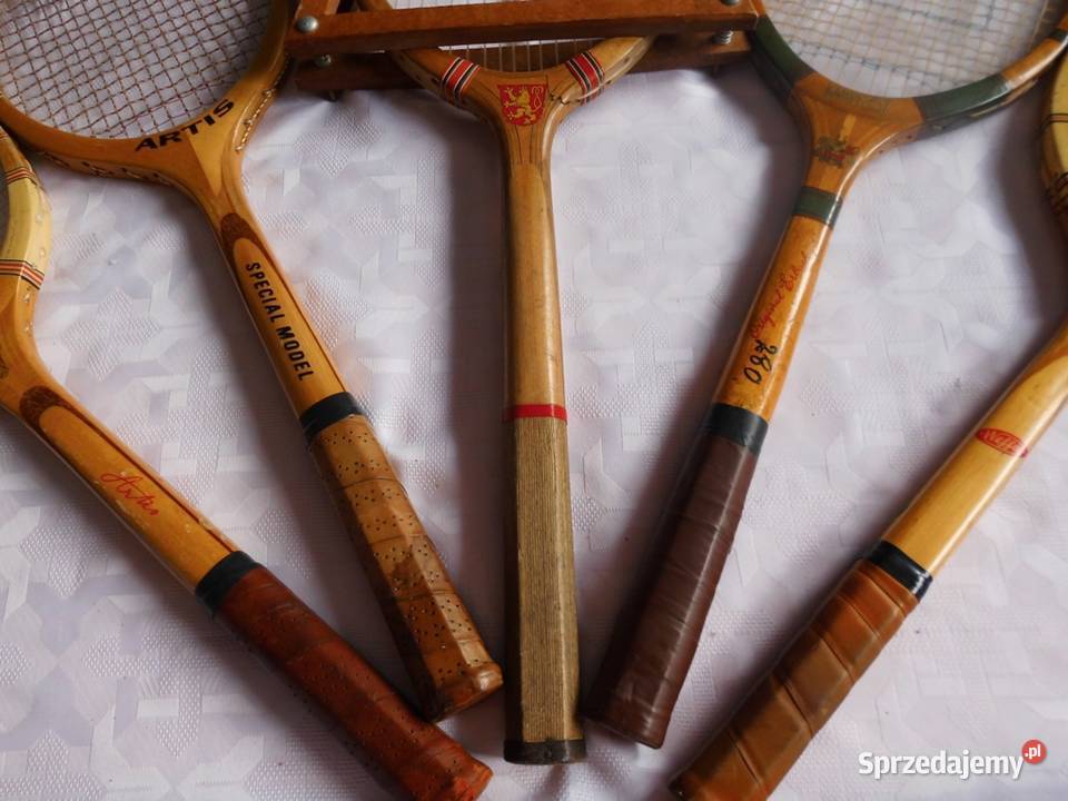 Kolekcionerskie drewno rakiety z lat 194050 w Warszawa