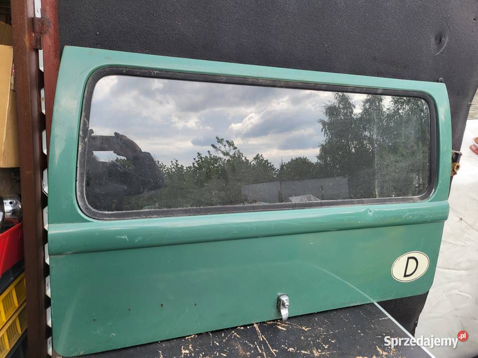 VW T2 KLAPA TYŁ SZYBA TYŁ OGÓREK VW