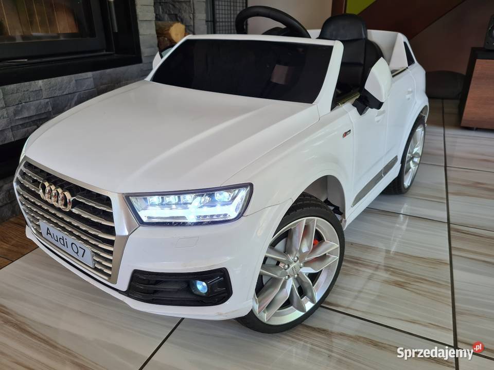 Audi Q7 na akumulator na pilot biały Steklno sprzedam