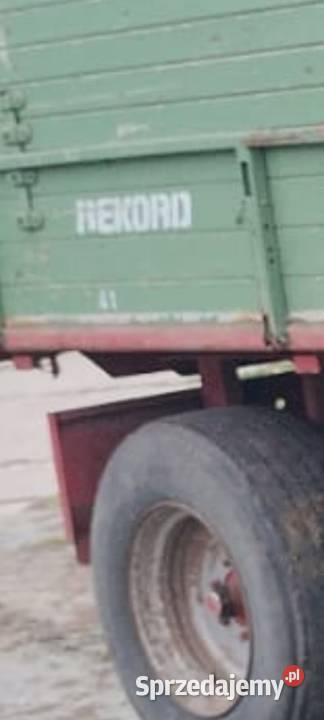Przyczepa wywrotka Rekord D Dziemiany
