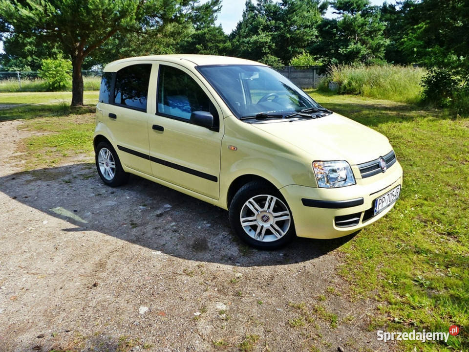 Fiat Panda 12 60 ElektrykaCentralny ZamekSalon isofix wielkopolskie Piła