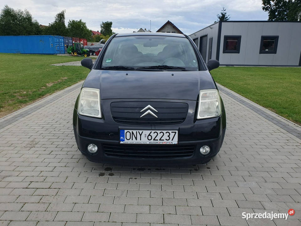 Citroen C2 11 Benzyna 60 Wspomaganie Alu Felgi Strobice sprzedam