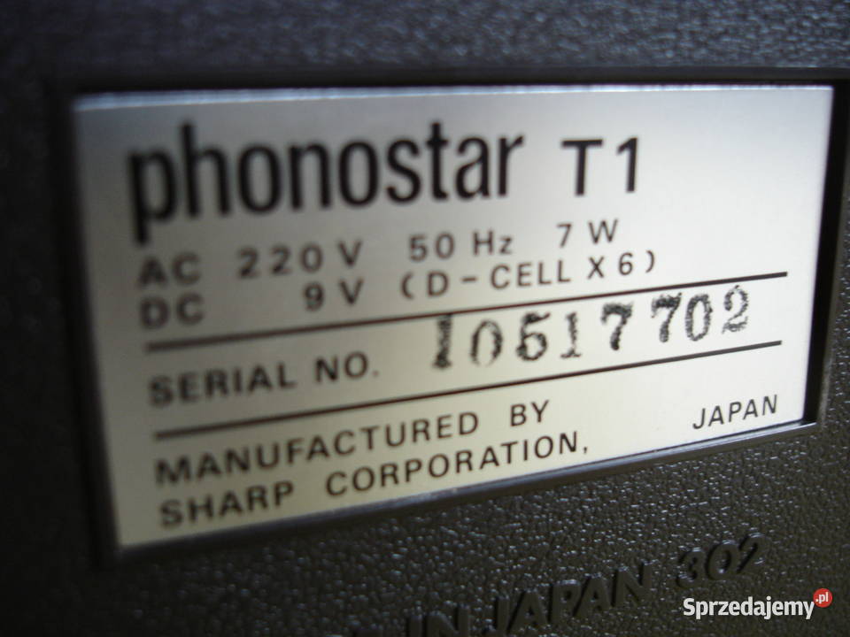 Magnetofon szpulowy PHONOSTAR T1 Zielona Góra