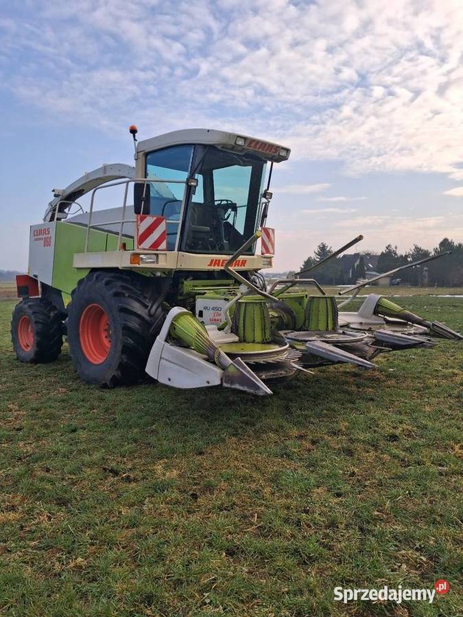 Claas Jaguar 860 z napędem 4x4 ru xtra 450