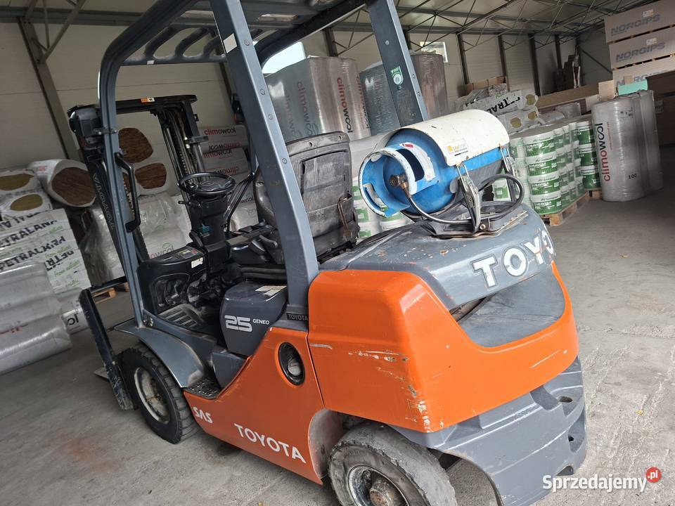 Sprzedam Wózek widłowy Toyota 25 tony pierwszy Końskie
