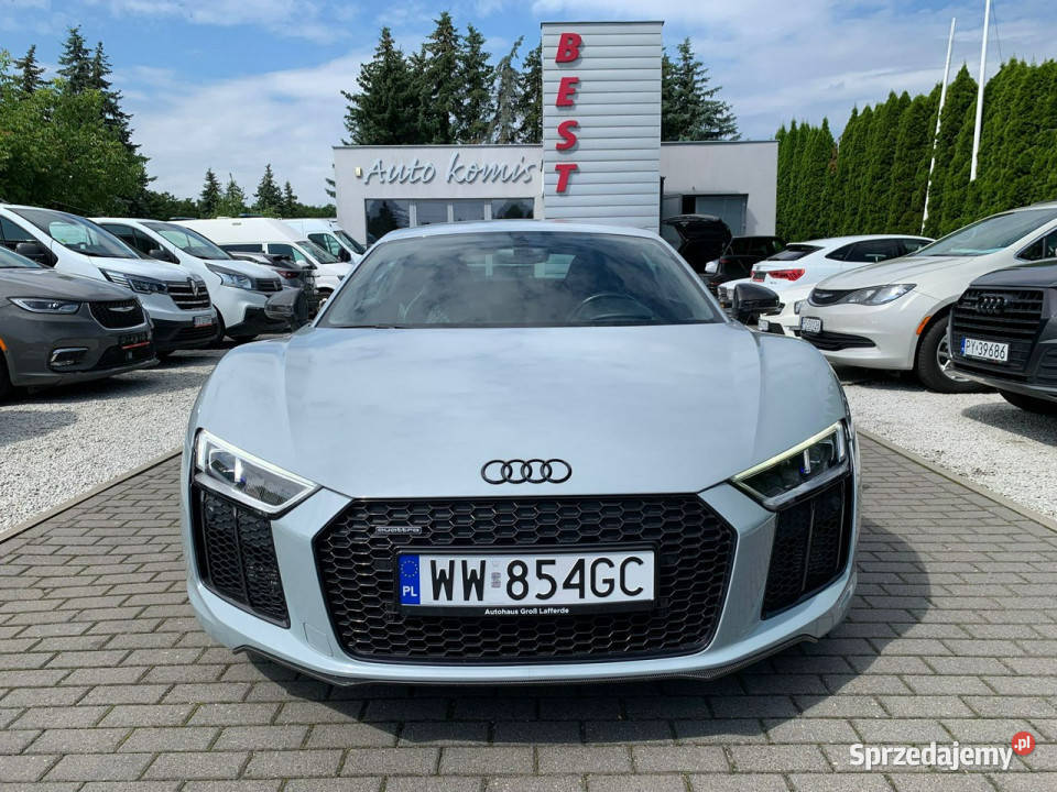 Audi R8 Salon V10 610 Ceramika Kamera łopatki zmiany biegów wielkopolskie