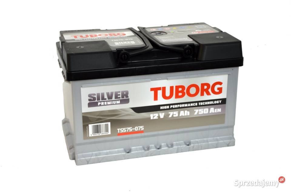Akumulator Tuborg Silver 12V 75Ah 750A Olsztyn