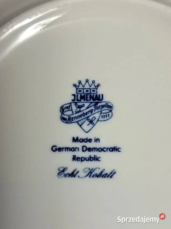 Popielniczka wzór cebulowy Ilmenau Skwierzyna