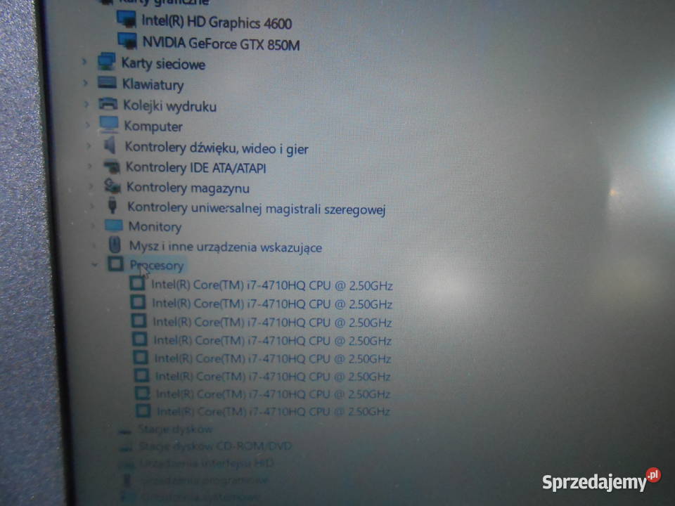 Laptop ASUS F550 Intel Core i7 Katowice