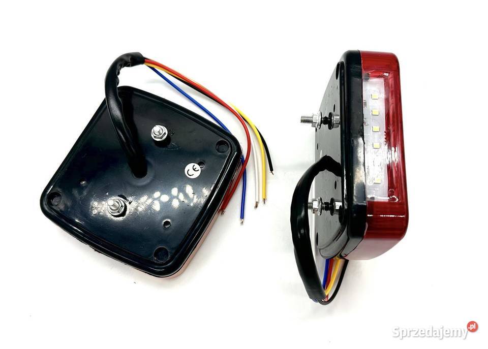 Lampy tylne LED do przyczepki 12V 2 sztuki mazowieckie Pomiechówek sprzedam