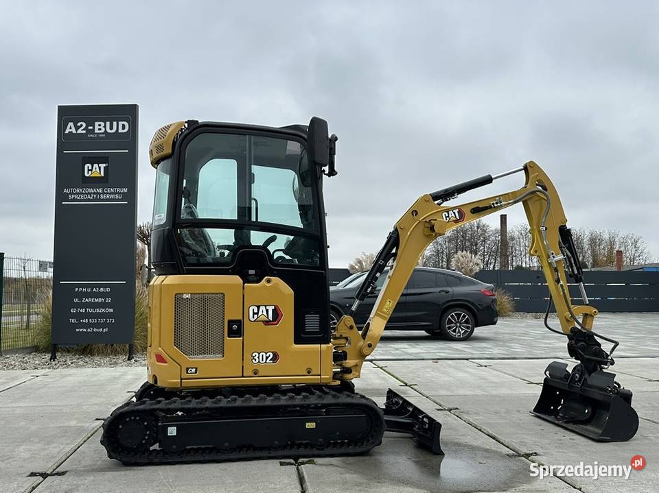 FABRYCZNIE NOWA MINIKOPARKA CATERPILLAR 302 CR Tuliszków sprzedam
