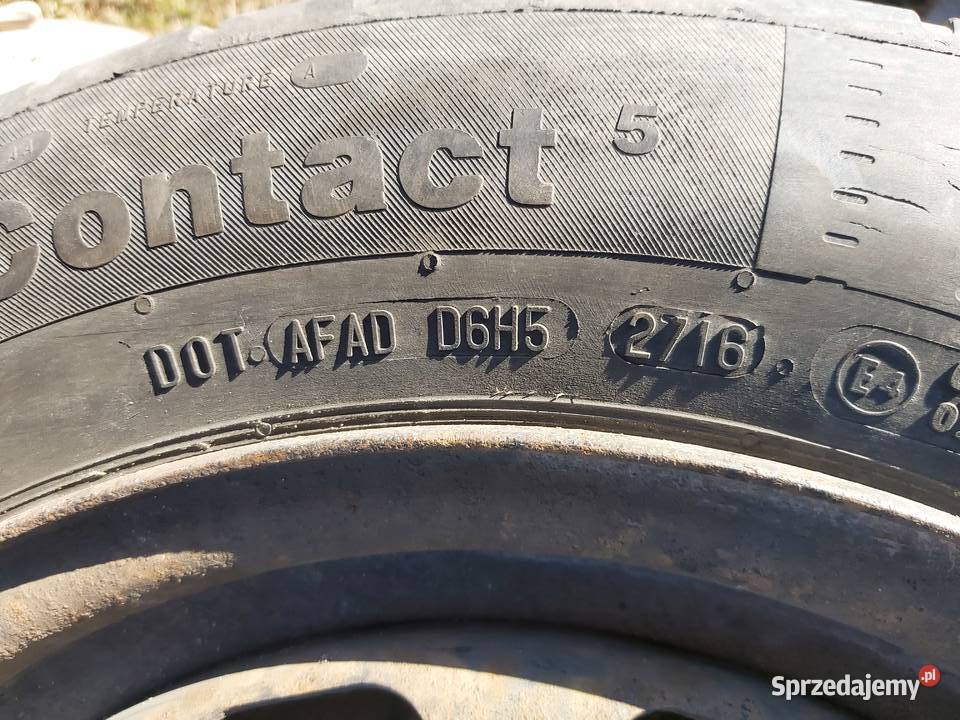 Opony Continental 18565 R15 Ryki sprzedam