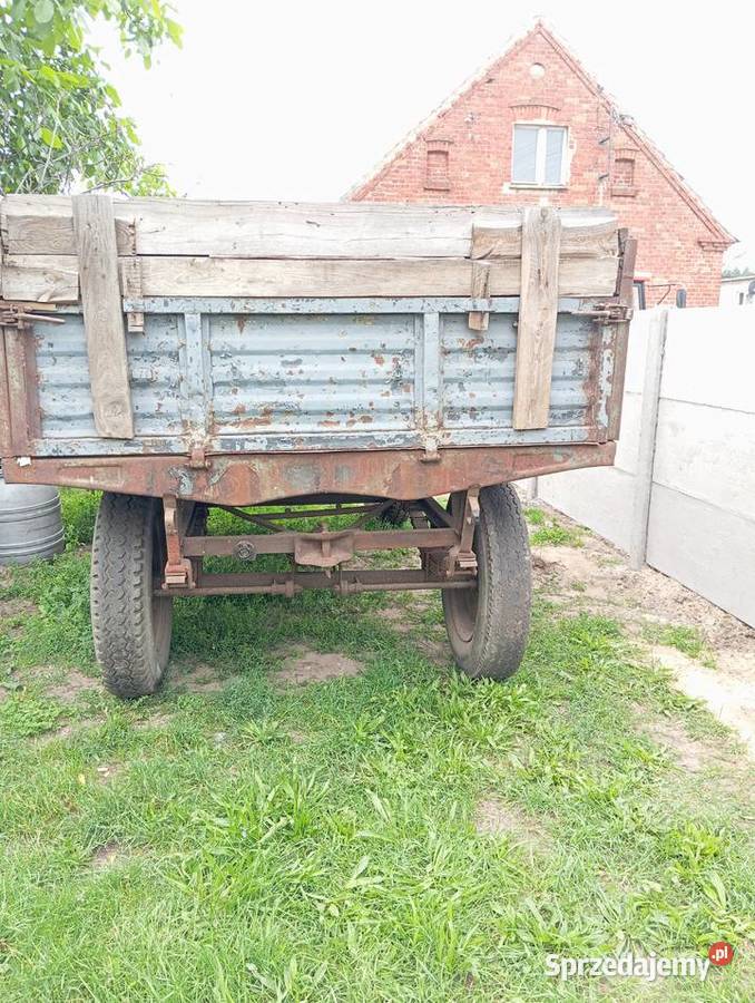 Sprzedam przyczepę jako złom użytkowy wielkopolskie Solec