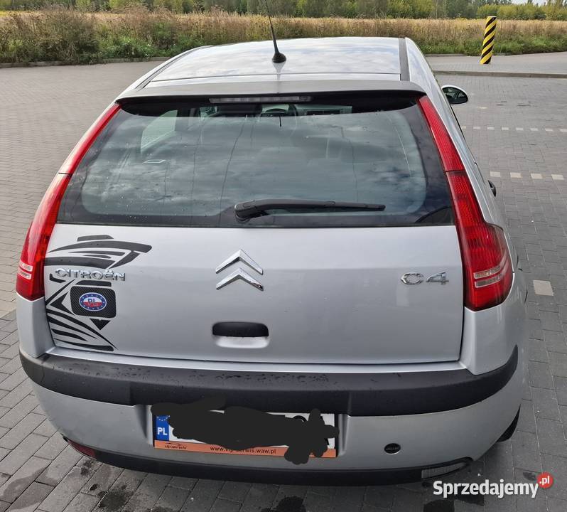 Citron C4 2007 16 HDi 90 212 800 BEZ DPF i C4 mazowieckie Sochaczew