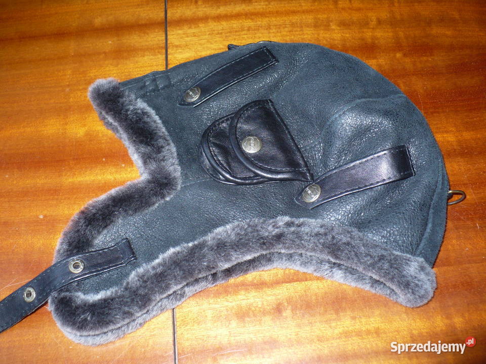 Czapa pilotka x 2 sztuki Lubin sprzedam