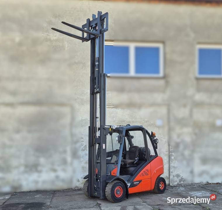 Linde H35 TRIPLEX 2017r 4 sekcje hydr wózek Rybnik