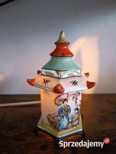 Vintage lampka porcelanowa perfumeryjna lata Olsztyn sprzedam