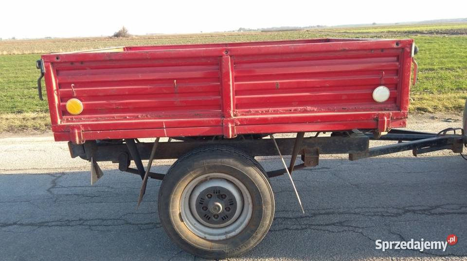 Przyczepka samochodowa lekka zarejestrowana towarowe Łęczna