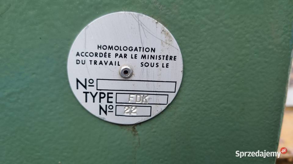 szlifierka długotaśmowa Copeau FDK 2500