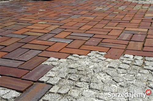 Kostka brukowa starego kocie łby płyty granitowe dolnośląskie Bolesławiec