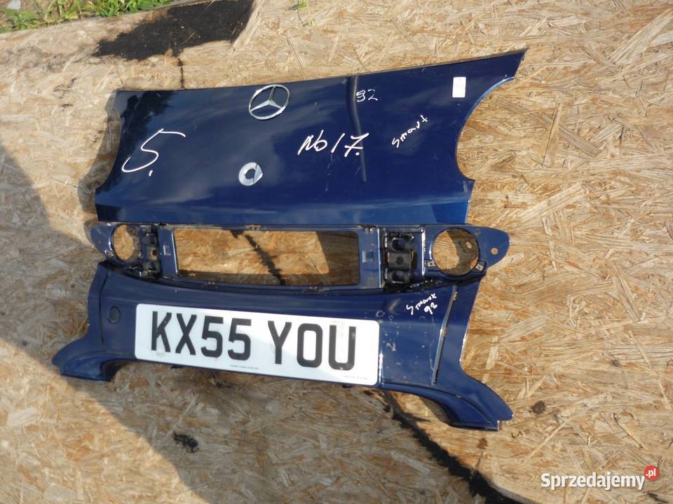 ZDERZAK PRZEDNI PRZÓD EB1 EAF FORTWO 450 Zbierkowo sprzedam